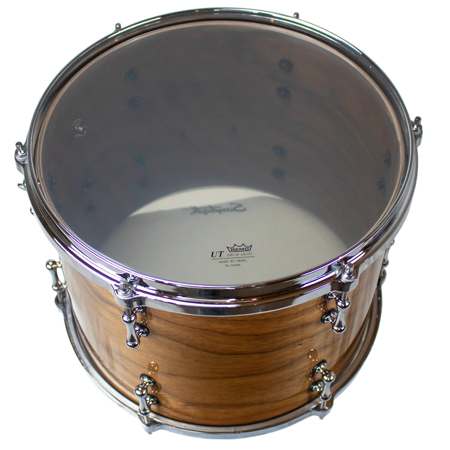 Sawtooth Hickory Series Tom Drum 13" x 10", Natural Gloss