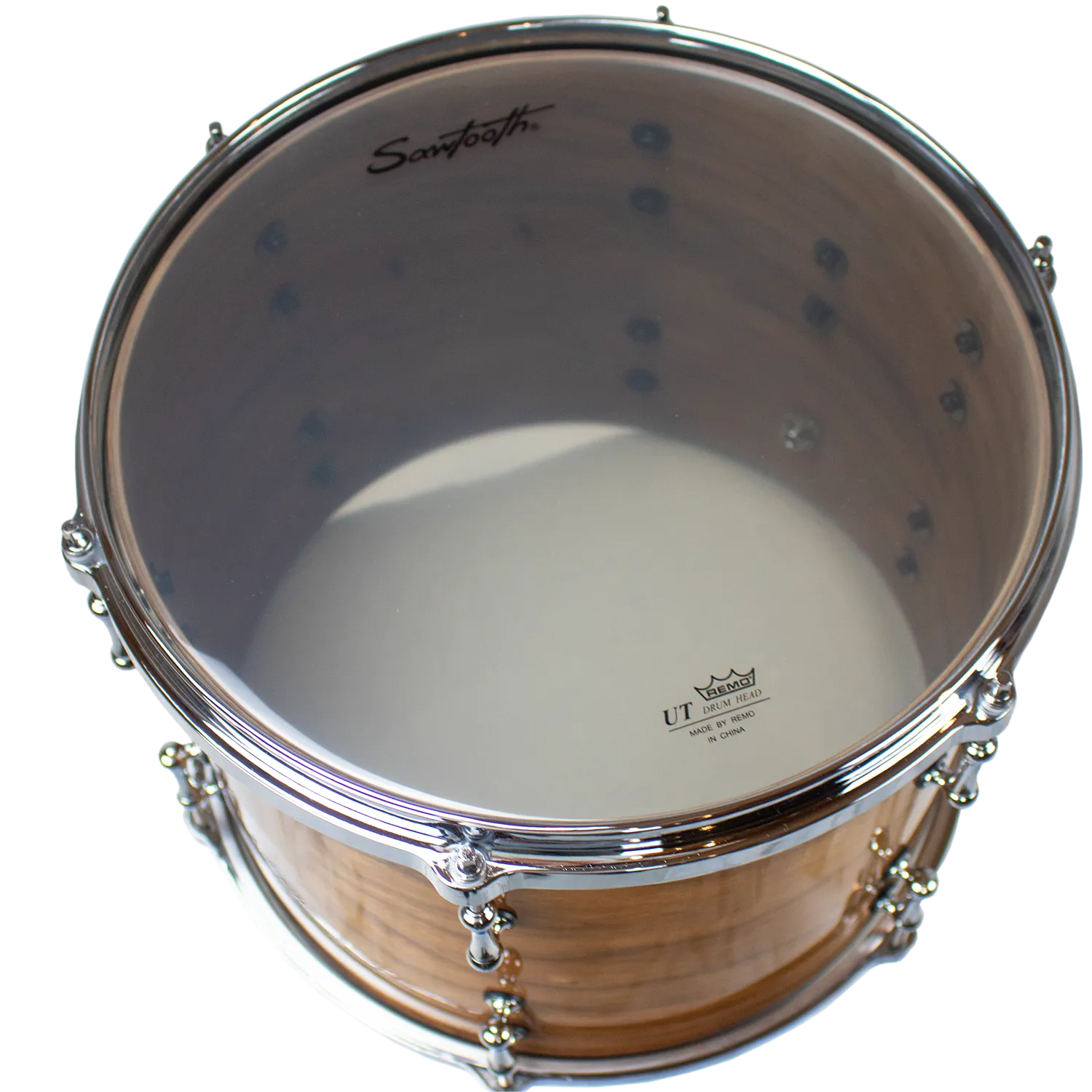 Sawtooth Hickory Series Tom Drum 13" x 10", Natural Gloss