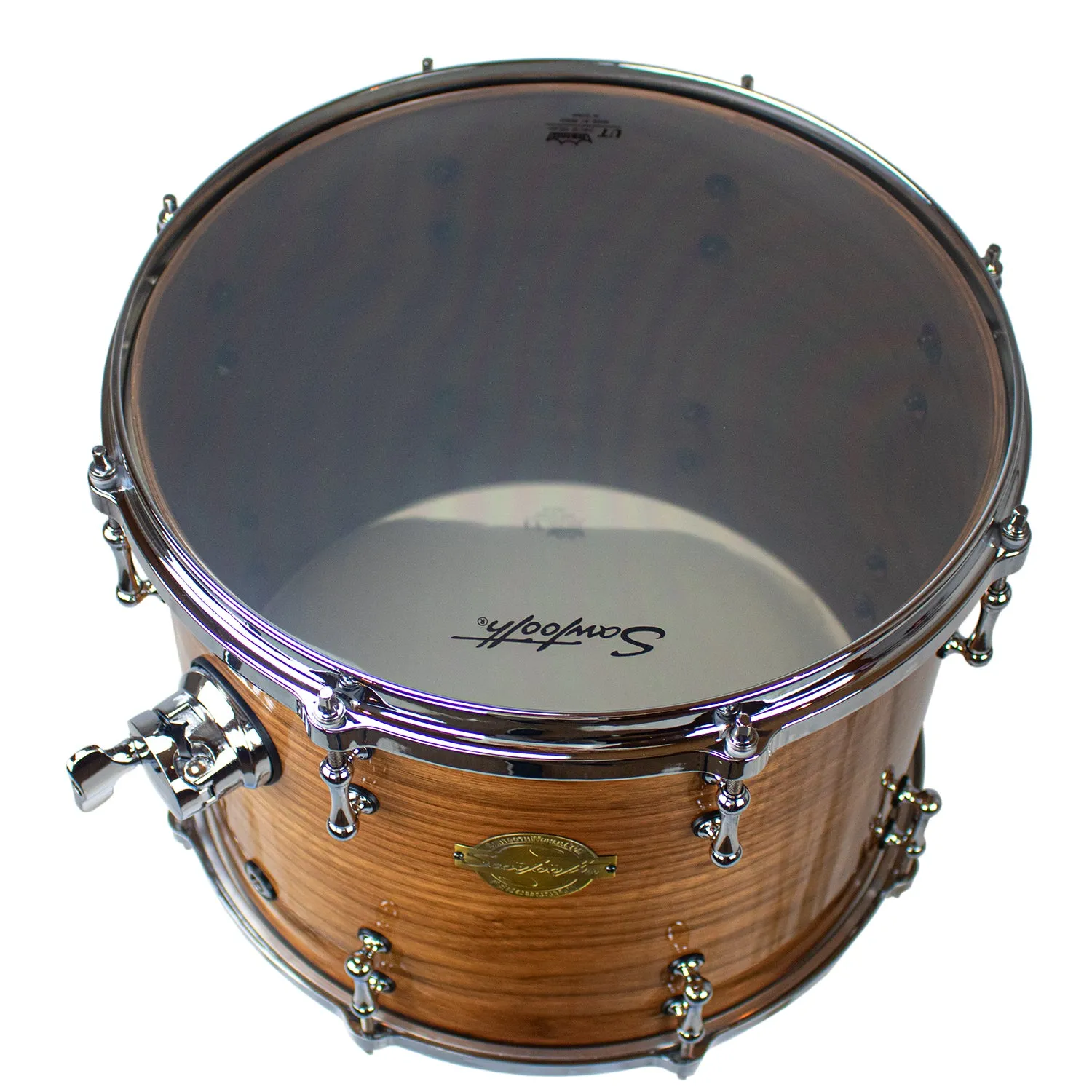 Sawtooth Hickory Series Tom Drum 14" x 11", Natural Gloss