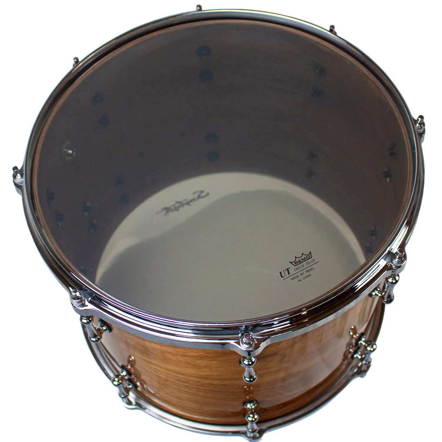 Sawtooth Hickory Series Tom Drum 14" x 11", Natural Gloss