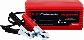 Schumacher Electric Battery Charger and Maintainer, SP1296, 3-in-1, Fully Automatic, 2 Amps, 6 Volt, 12 Volt, for Motorcycle, Power Sport, Car, and Marine Batteries