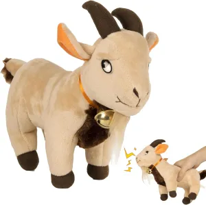 Screaming Goat Toy – 11” Plush Desk Toy Makes Hilarious Screaming Sound - Funny Gag Gift for Friends and Coworkers