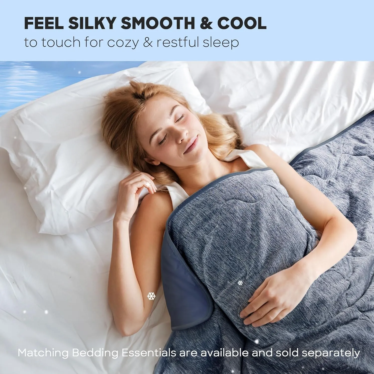 Sharper Image Cozy Jersey Knit Throw Blanket Ultra-Soft & Cooling Touch Throw Chic Ogee Quilting, All Season & Lightweight Summer Throw Blanket Cozy T-Shirt Handfeel, Gift Ready, 50x60, Navy