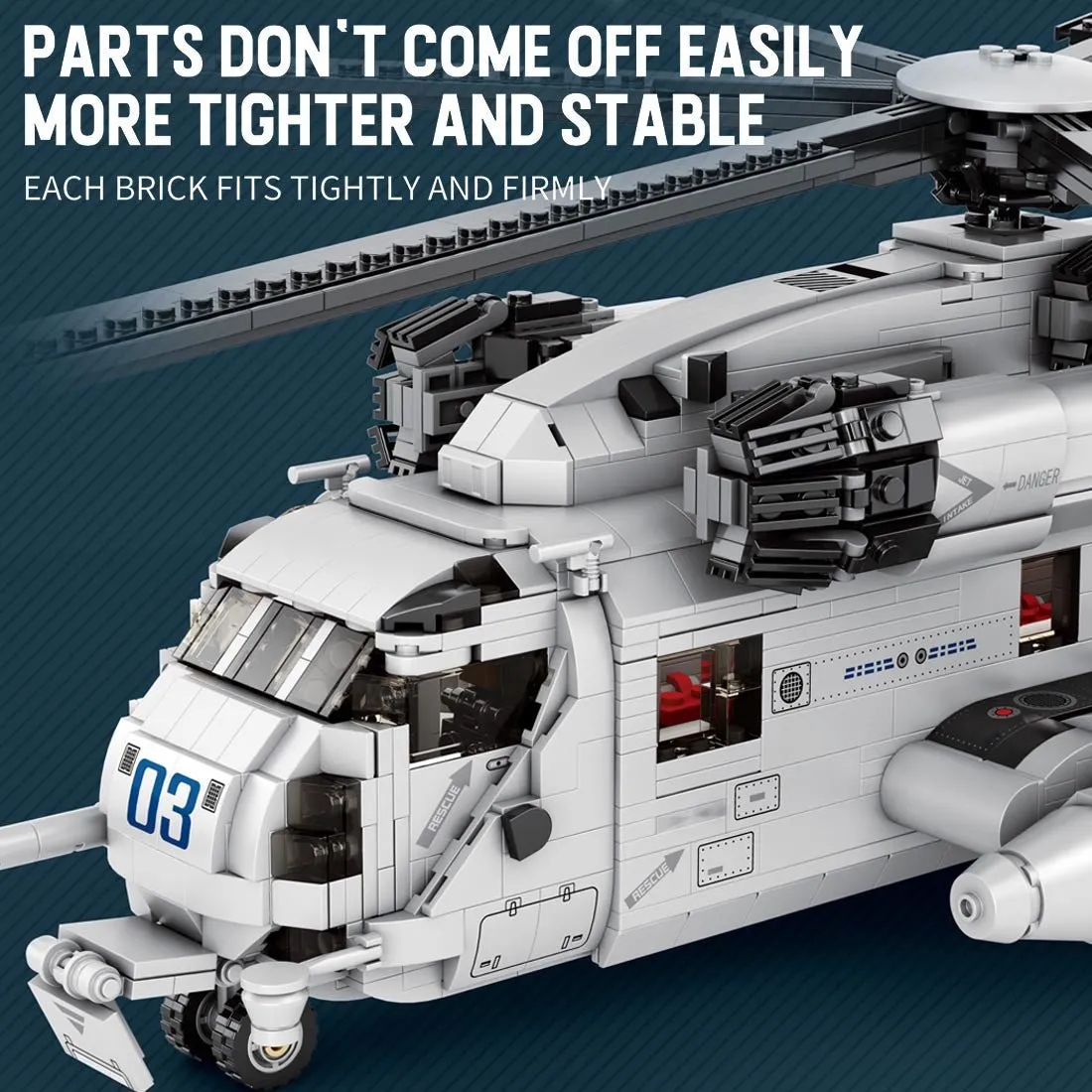 Sikorsky Ch-53E Super Stallion 2192Pcs