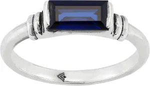 Silpada 'Mediterranean Blue' Sterling Silver Lab-Created Sapphire Ring
