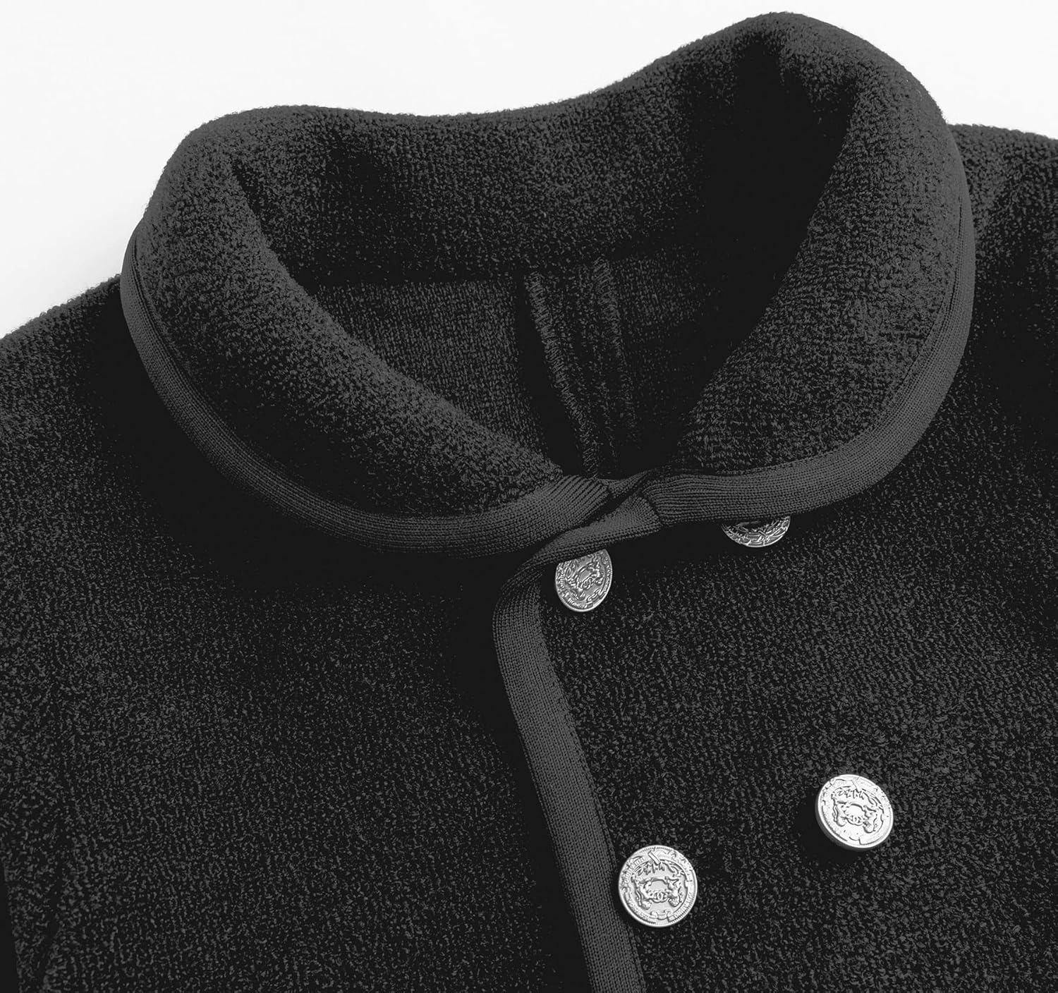Simplee kids Girls Dress Coat Lapel Button Winter Jackets Coats Long Sleeve Outerwear with Pockets 4-14Year