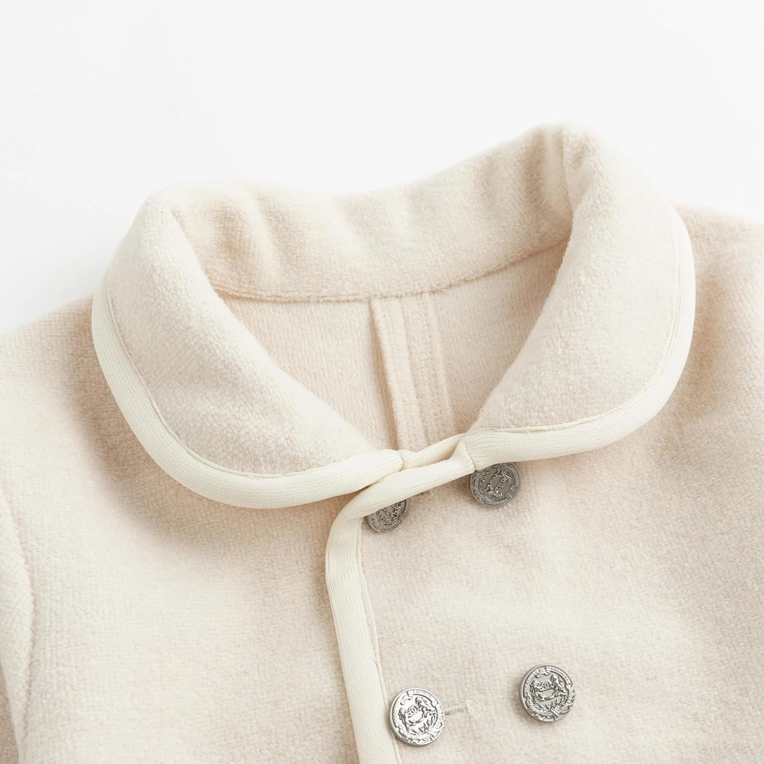 Simplee kids Girls Dress Coat Lapel Button Winter Jackets Coats Long Sleeve Outerwear with Pockets 4-14Year