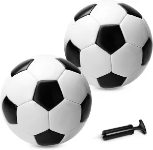 Size 3 Soccer Ball for Kids, Classic/Pink Soccer Ball for Girls Boys with Pump, Outdoor/Indoor Play Game Toys for Toddlers Ages 2 3 4 5 6 7 8