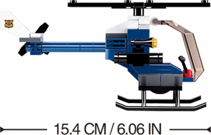 Sluban | Police Helicopter 87 Pcs