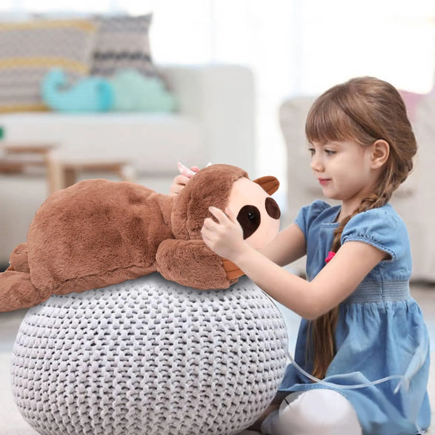 Soft Weighted Stuffed Animals Weighted Plushies Animals for Adults, Soft Lovely Weighted Animals for Adult and Kids