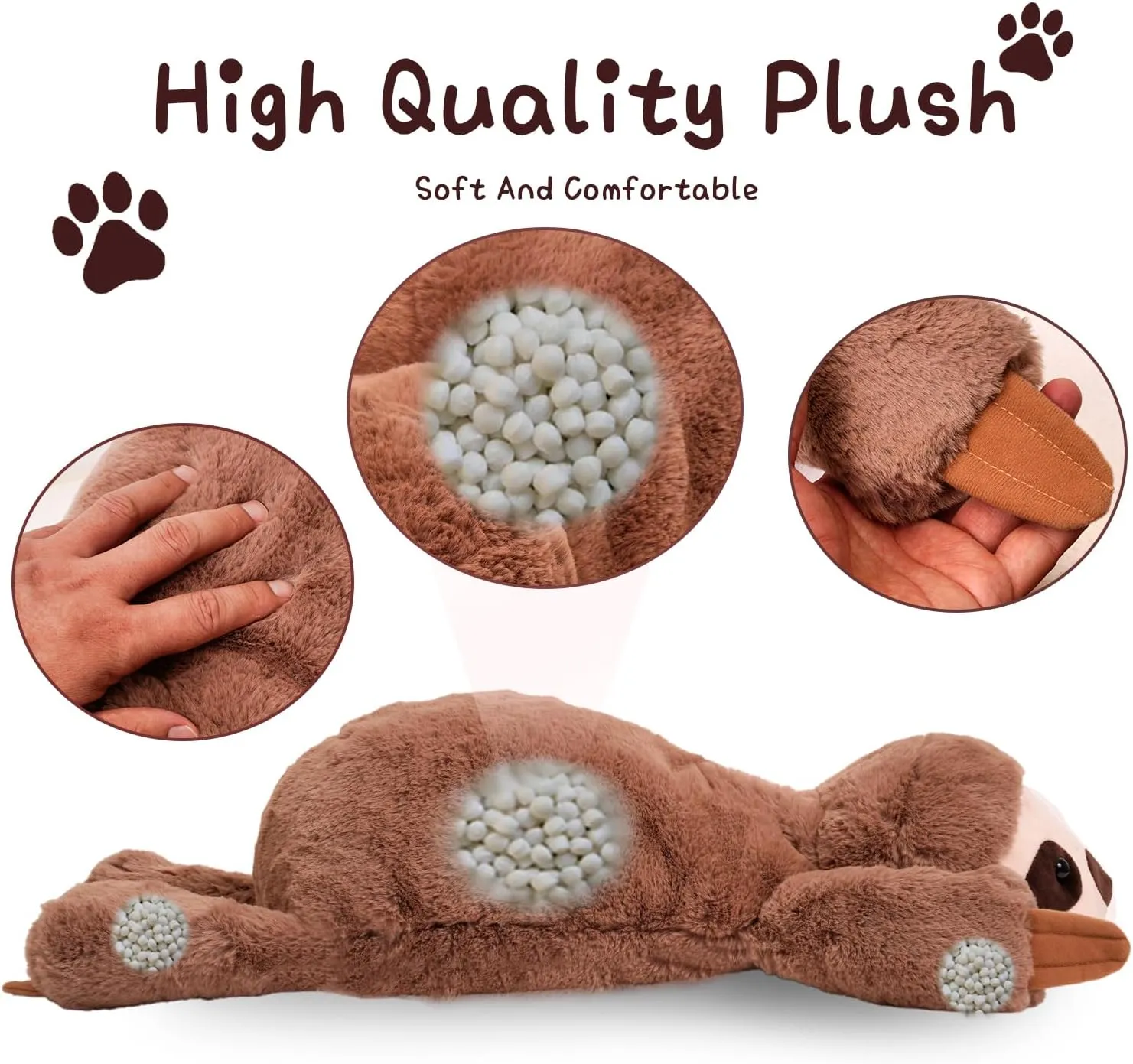 Soft Weighted Stuffed Animals Weighted Plushies Animals for Adults, Soft Lovely Weighted Animals for Adult and Kids