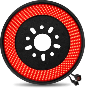 Spare Tire Brake Light, 3rd Third Brake Light Plug & Play, 405PCS LED Rear Wheel Light Super Bright Tail Light Red Ring Brake Light for 2007-2018 Jeep Wrangler JK JKU Accessories