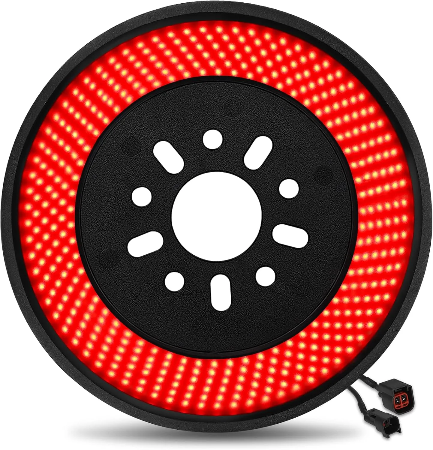Spare Tire Brake Light, 3rd Third Brake Light Plug & Play, 405PCS LED Rear Wheel Light Super Bright Tail Light Red Ring Brake Light for 2007-2018 Jeep Wrangler JK JKU Accessories