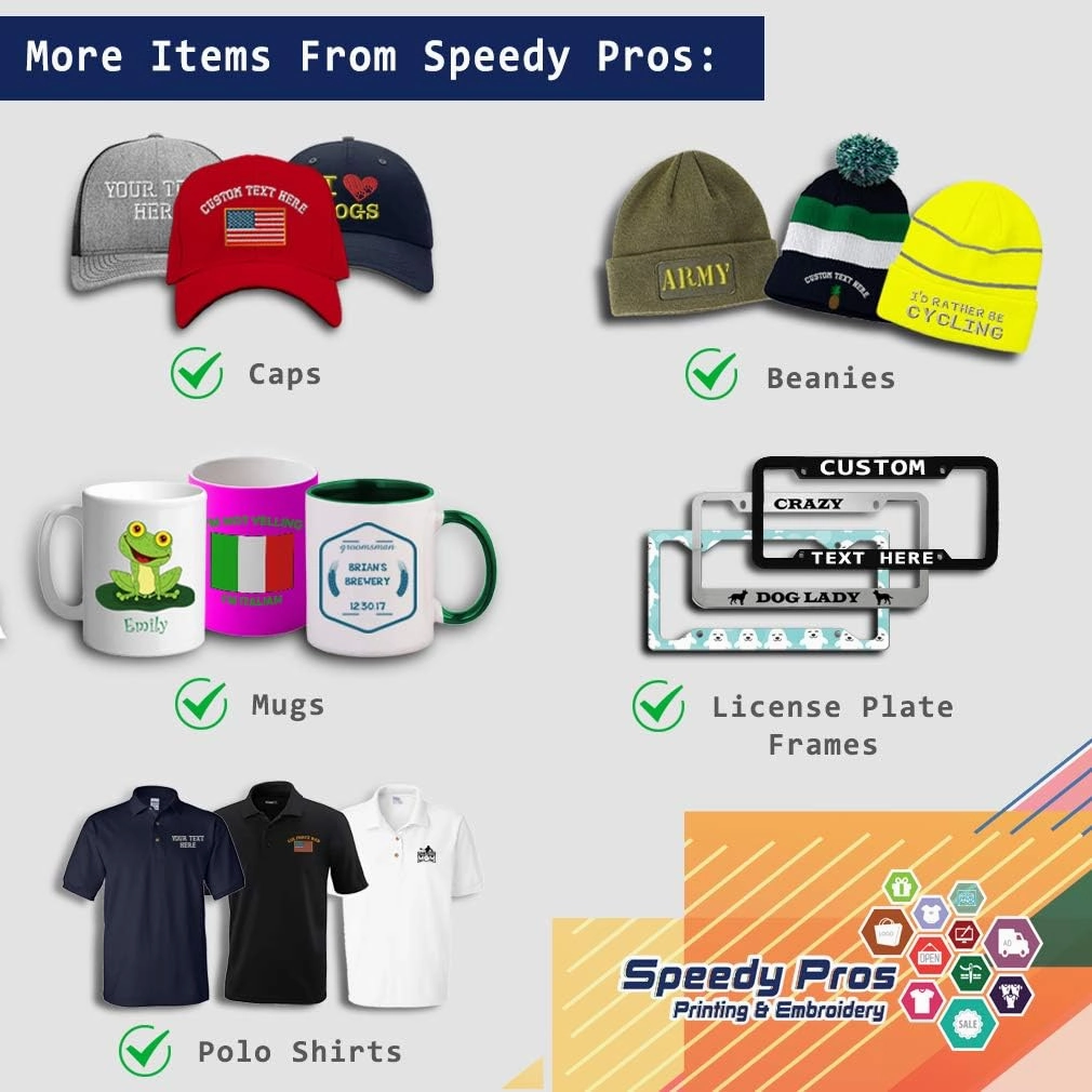 Speedy Pros Soft Baseball Cap Electric Guitar White Embroidery General Music Cotton Dad Hats for Men & Women