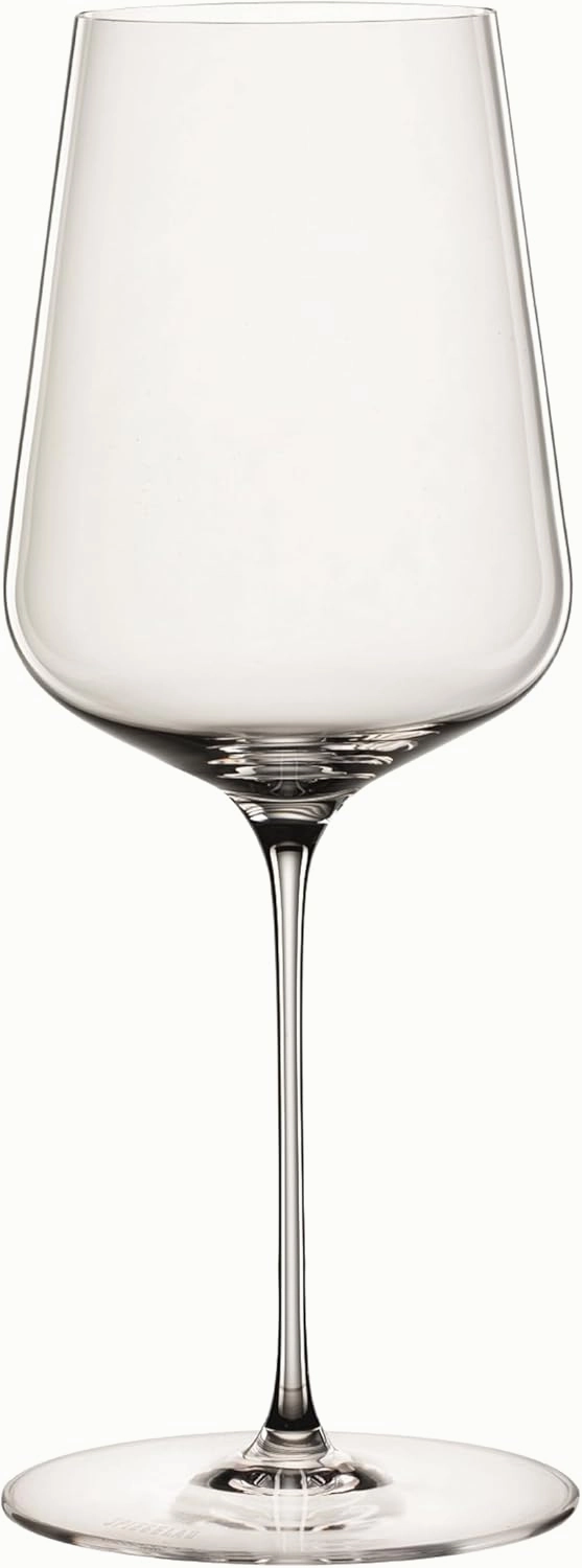 Spiegelau Definition Universal Big Wine Glasses, European Made Crystal Drinking Glass Set for White and Red Wines, Dinner, Birthday Party, Glassware, Home Bar Accessories, 19 oz, Set of 2