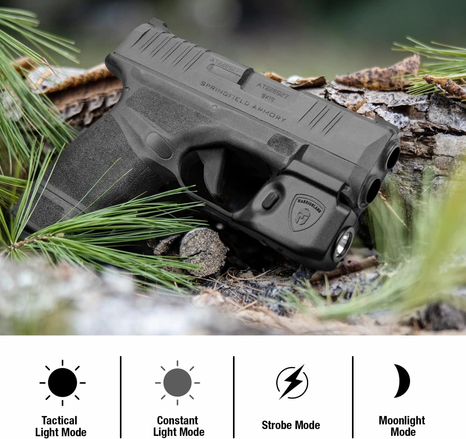 Springfield Armory Hellcat IWB Appendix KYDEX Holster - Adj. Cant & Retention, Right/Left Hand Optional