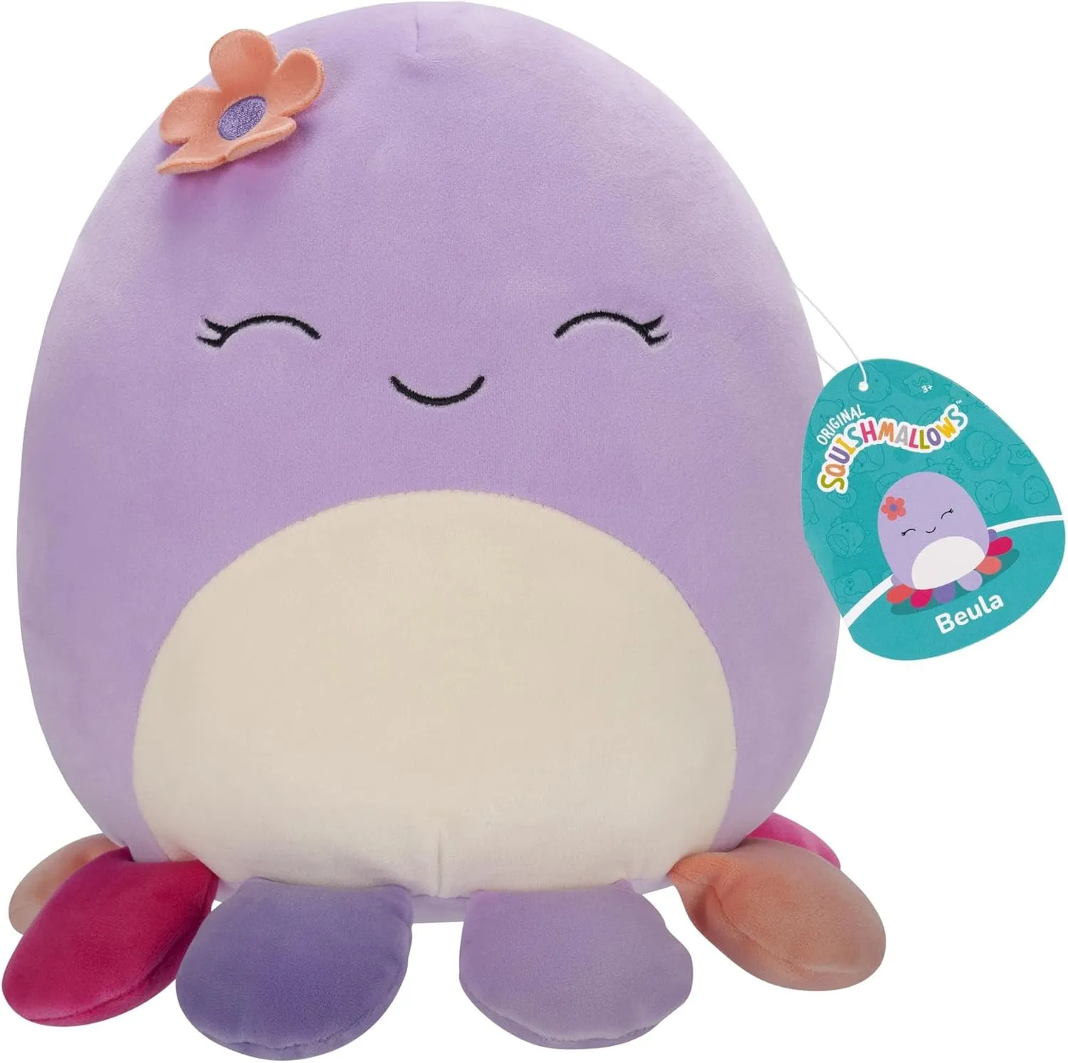 Squishmallows Beula the Octopus Soft Toy 25 cm Original 2024