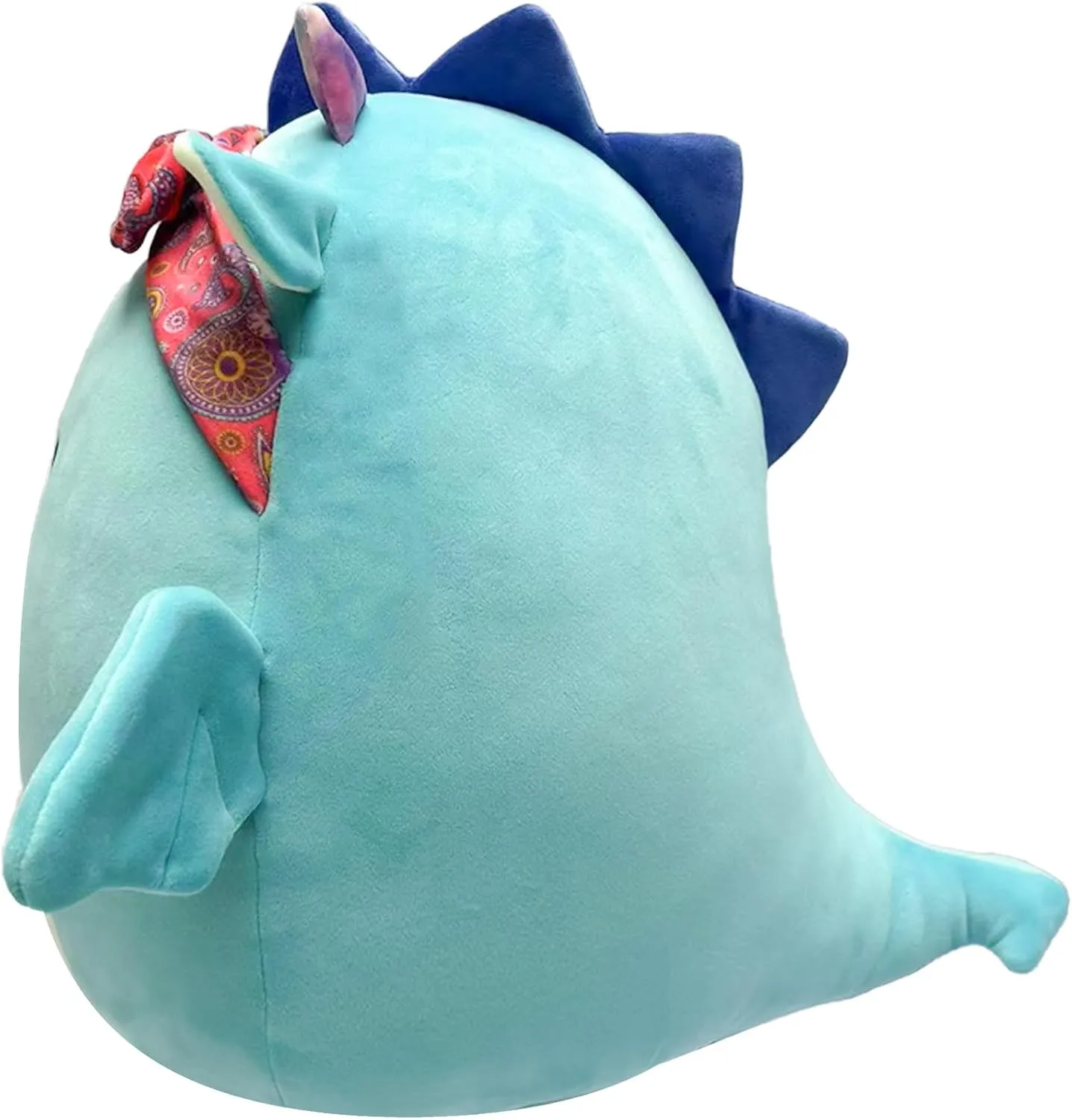 Squishmallows Original 19cm Tatiana The Dark Teal Dragon with Bandana, Add Tatiana to Your Team, Ultra Soft Plush