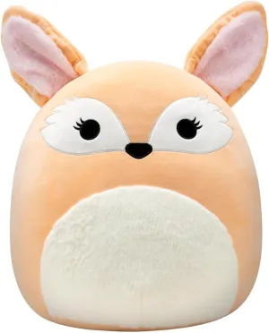 Squishmallows Original Fennec Fox 40 cm, Ultra Soft Plush, Official Kellytoy, Orange