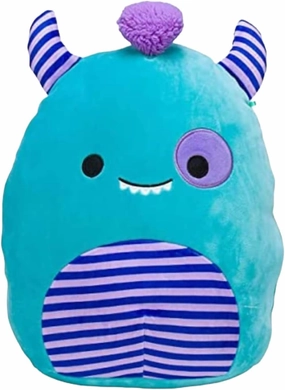 Squishmallows Official Kellytoy 12 Inch Halloween Squishy Soft Plush Toy Animals (Rorty The Monster (Striped Horns and Belly))