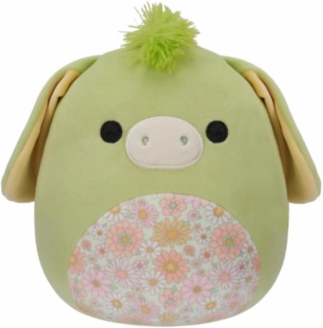 Squishmallows SQCR05390 7.5 Inch Juniper Donkey Add Squad Ultra Soft Plush Toy Kellytoy Pluh Official