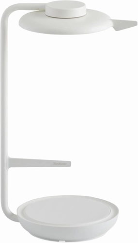 Steelcase Eclipse Light - Desk Light for Virtual Meetings - Study - Built-in Dimmer - Versatile Positioning - Video & Task - Pearl Snow