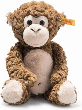 Steiff 060427 Soft Cuddly Friends Bodo Monkey, Single, Brown, 30 cm