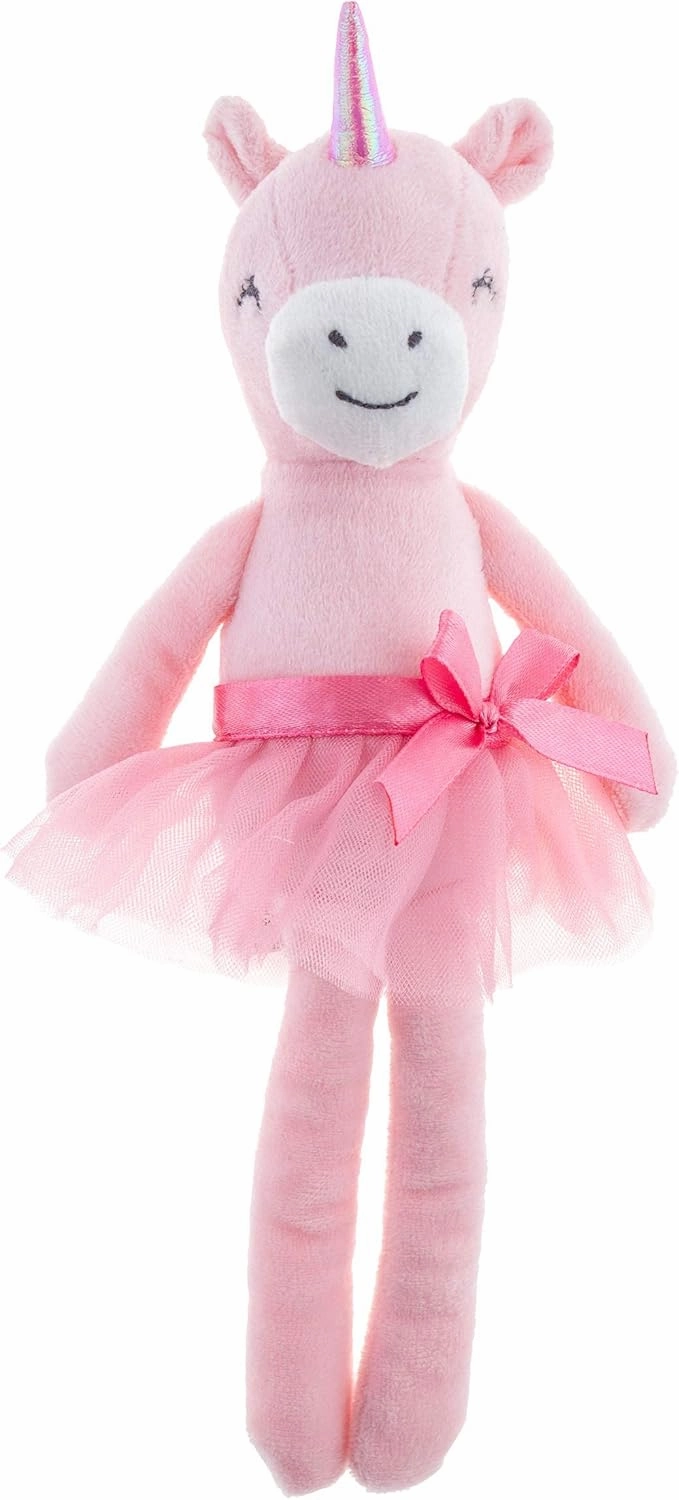 Stephen Joseph, Stuffed Animal Toy 11 inches, Small Super Soft Plush Doll, Toys for Baby, Toddler, Kids, Ulla Unicorn