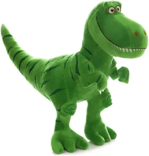 Stuffed Dinosaur Animal Plush Toys 14 Inches Green T-Rex Tyrannosaurus Animal Stuffed Plushies Super Soft Cute Cuddly Pillow Cushion Rex Stuff Dolls Gifts for Children Kids Boys Girls, 14Inches
