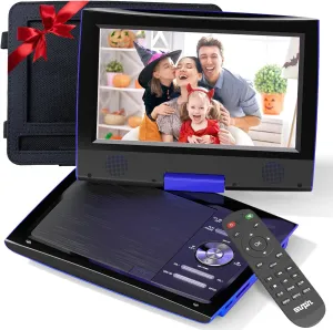SUNPIN 11" Portable DVD Player for Car and Kids with 9.5 inch HD Swivel Screen