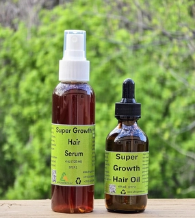 Super-Growth Hair Serum & Oil (LARGE SET)