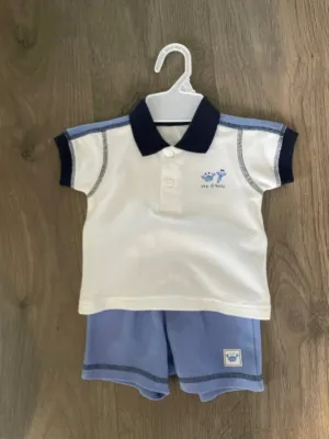 T Shirt and Short Set (3-6 mths)