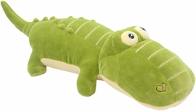 TAGLN Stuffed Animals Alligator Toys Pillows The Crocodile Plush Green 20 Inch