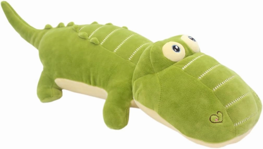 TAGLN Stuffed Animals Alligator Toys Pillows The Crocodile Plush Green 20 Inch