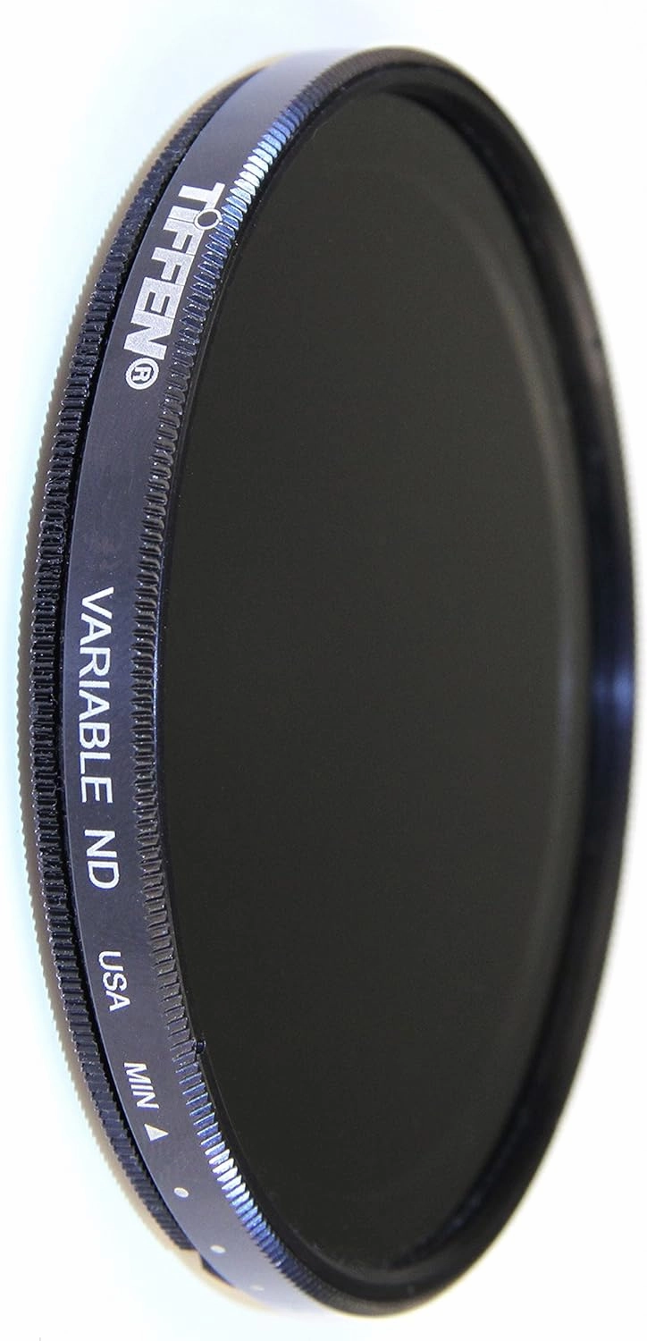 Tiffen 82VND 82mm Variable Neutral Density Camera Filter|2 to 8-Stop|Light Control|Film and Digital/Video/Photography - MADE IN USA