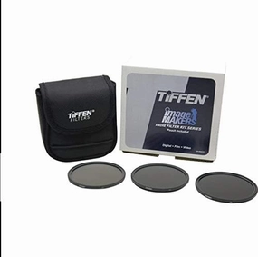 TIFFEN INDIE UPGRADE IRND Kit—77mm WW Neutral Density 1.5, 1.8, 2.1 & Pouch