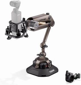 Tilta Hydra Alien Mini Master Kit – Desert Beige | for Vehicle-Mounted Cinematography | Compatible with DJI Action 3/4, Pocket 3, Insta360 X4/X3 | Hydraulic Damping | Shock Absorbers HDA-T15-E-DB