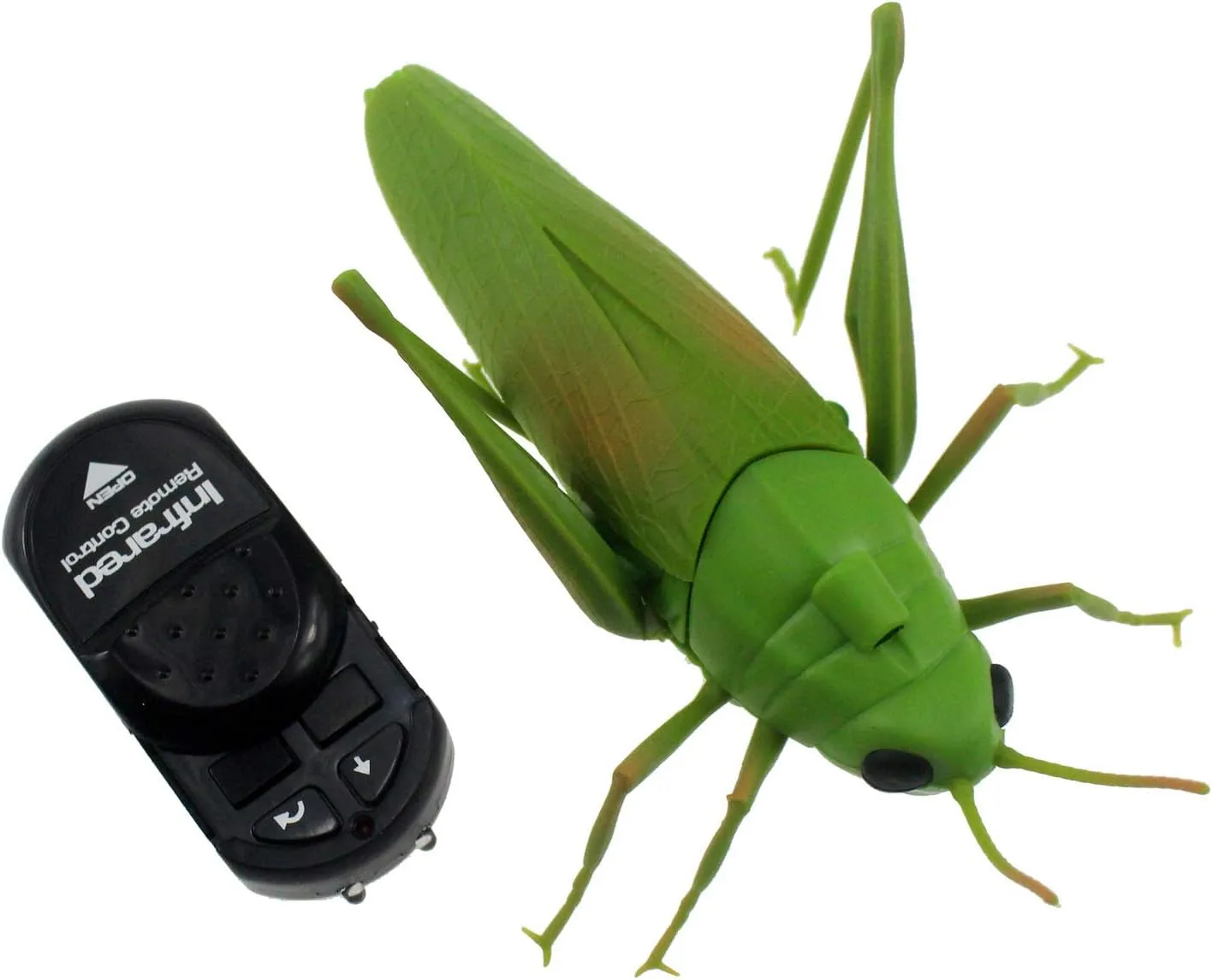 Tipmant RC Grasshopper Remote Control Grass Hopper Animal Toy Electronic Locust Fake Insect Car Vehicle Kids Birthday Gifts
