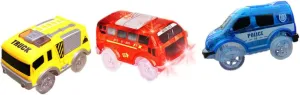 Track Car Toy for Children Boys and Girls Racing Car Night Light No Battery