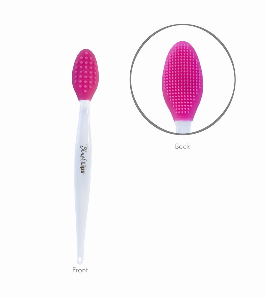 Trio Lip Care Set - Exfoliating Lip Brush, Lip Scrub, and Lip Moisturizing Balm for Chapped Lips Treatment, Lip Repair for Soft Lips Made for Dry Lips (Sweet Rose Set)