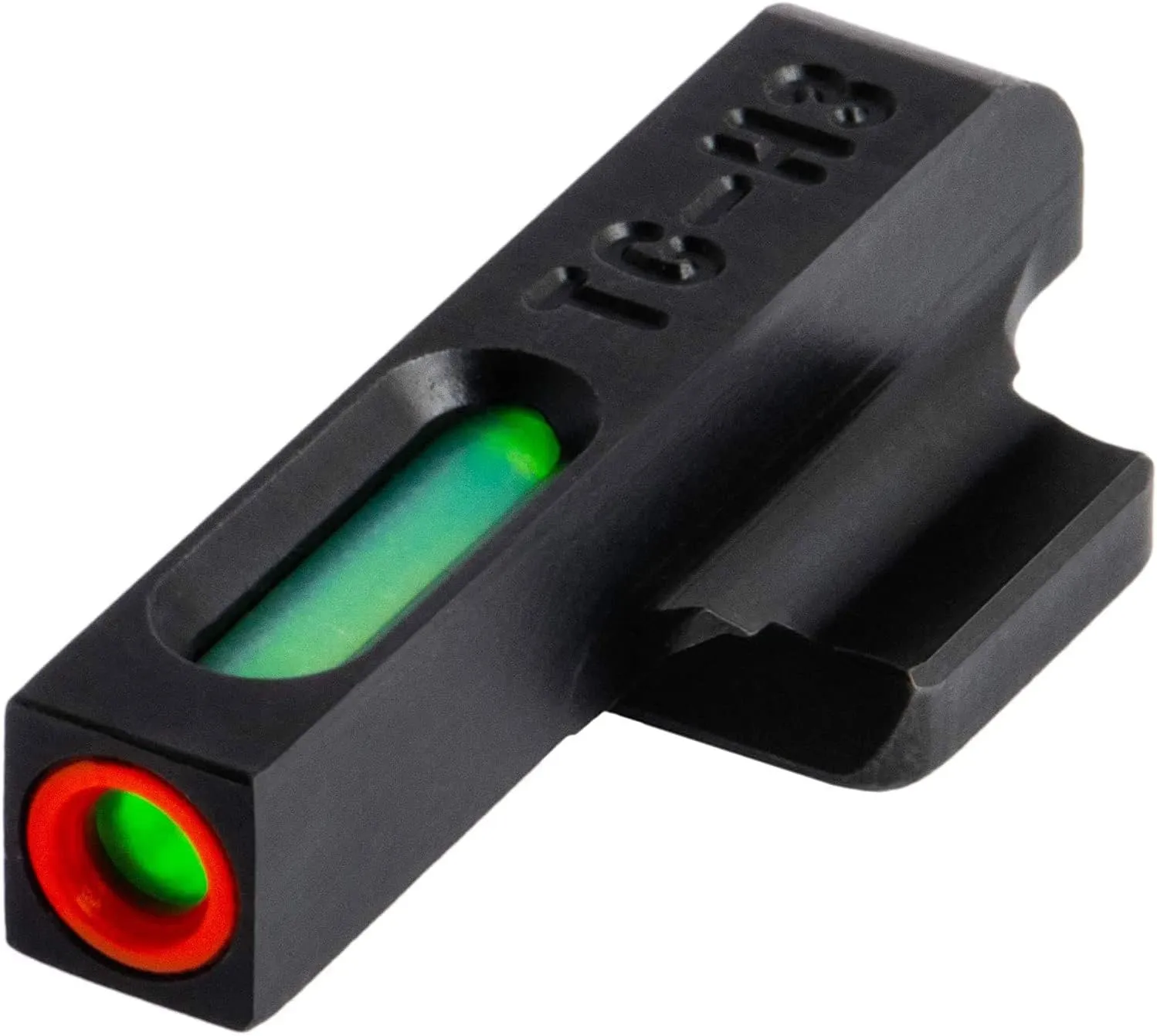Truglo TFX PRO Handgun Sight, Glowing Shock Proof Tritium and Fiber Optic Night Sight for Handguns, Compact, Durable, and Snag Free Sight