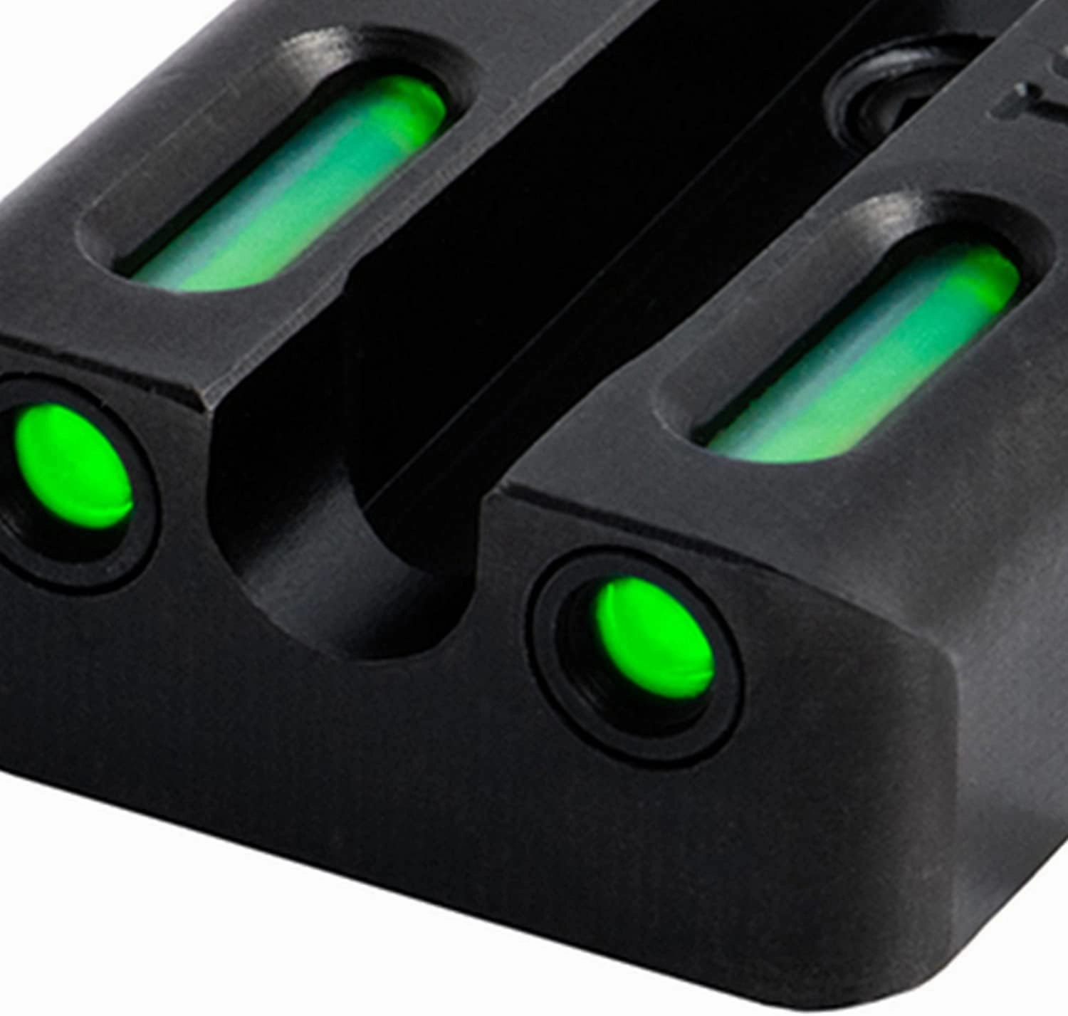 Truglo TFX PRO Handgun Sight, Glowing Shock Proof Tritium and Fiber Optic Night Sight for Handguns, Compact, Durable, and Snag Free Sight