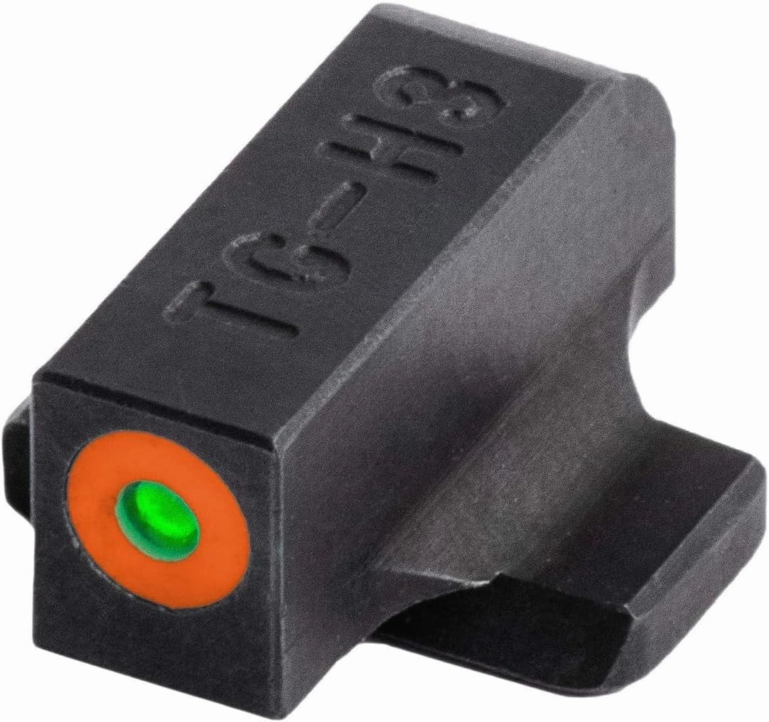 TRUGLO Tritium Pro Handgun Night Sights, Compatible with Springfield Armory XD Series | Compact Durable Glow-in-The-Dark Front & Rear Gun Sights with Focus Lock Front Ring