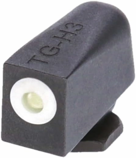 TRUGLO Tritium X Night Sight Set, Compatible with Glock Handguns | Glowing Front & Rear Gun Sights with 3-Dot Configuration | Snag-Free Design Fits Most Standard Holsters