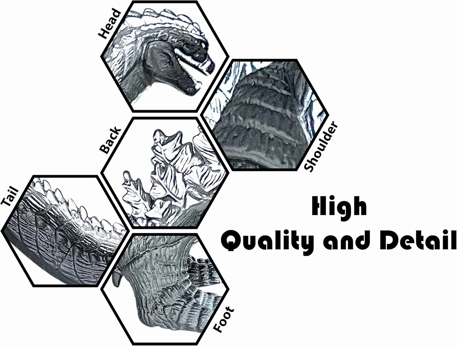TwCare Godzilla Singular Point Ultima Figure, Godzilla Toy Action King of The Monsters, Movie Series Movable Joints Soft Vinyl, Travel Bag