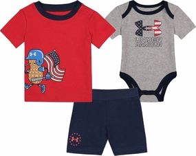 Under Armour boys Ua Flag Homerun 3pc Set