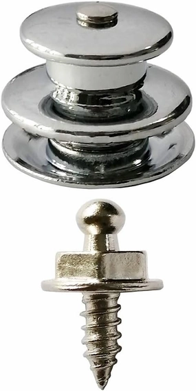UP100® 5 Sets Stainless Steel Quick Release Boat Canvas Snaps Fastener Upper Part/Lower Part for RV Canvas Canopies Yacht Boat Cover