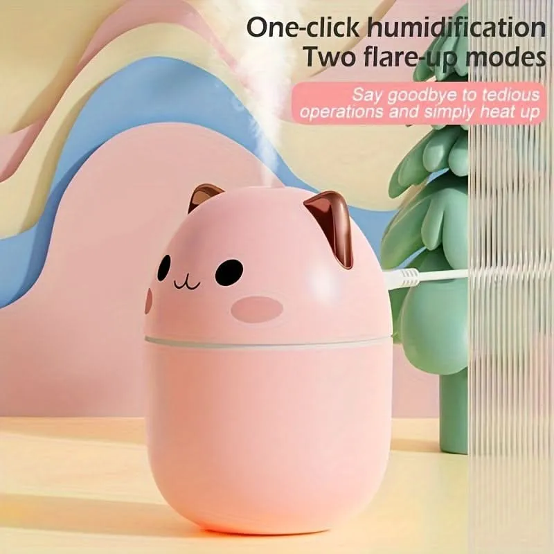 USB Mini Humidifier with Essential Oil Diffuser
