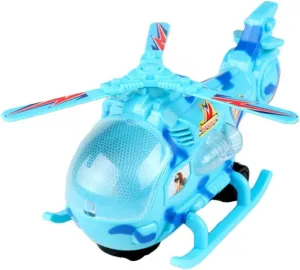 VANZACK 1Pc DIY Assemble Helicopter for Educational Construction Safe Sturdy Enhances Math Skills Present for Creative Play and Family Bonding