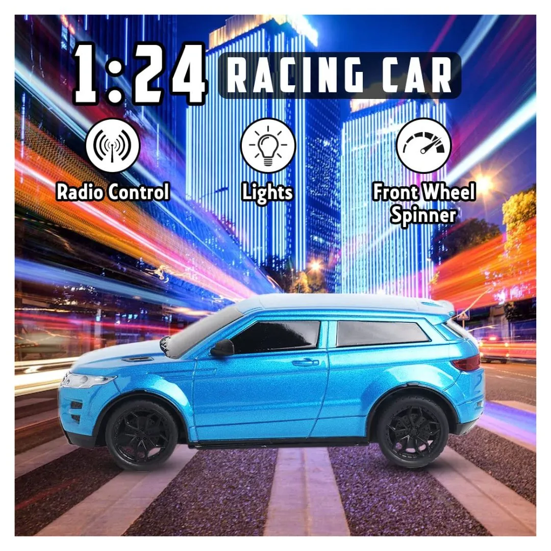 Veva: Race N Roll Remote Car Rover Blue